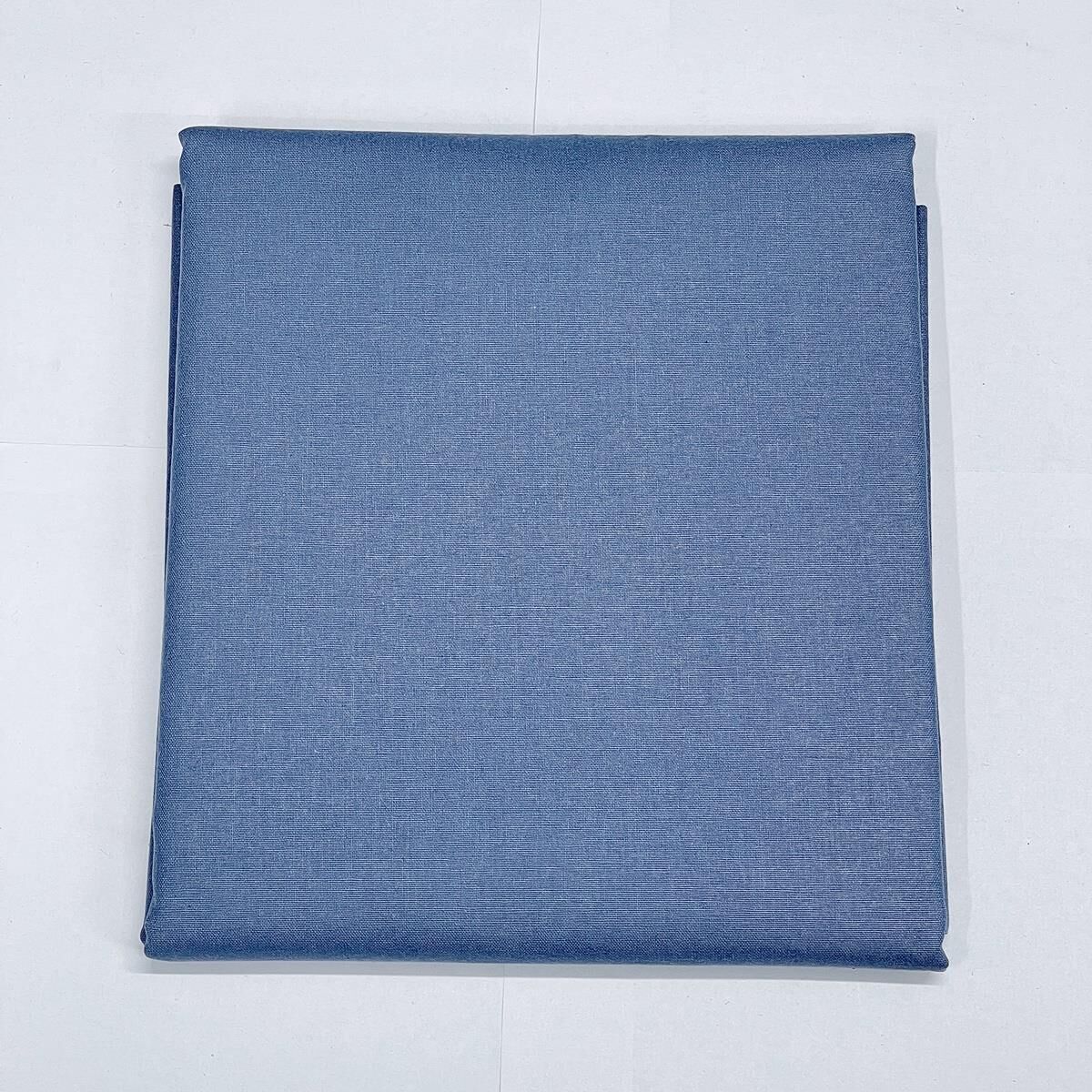 Poplin Pamuk Kumaş Düz Renk B 50x240cm İndigo