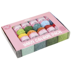 Tuva Hello Soft Chenille 12'li İplik Seti VIBRANT