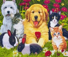 5D Yapışan Boncuk Goblen 40 x 50 cm Mozaik Tablo Pano 77204