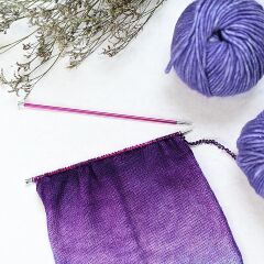 KnitPro Zing 40 cm Örgü Şişi Renkli Metal