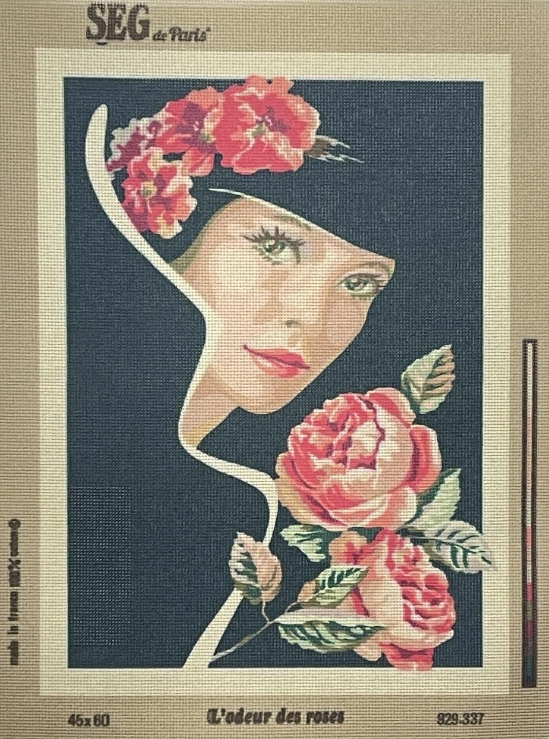 Seg Baskılı Goblen 929 337 L'adeur Des Roses 45x60cm Tablo Pano
