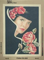 Seg Baskılı Goblen 929 337 L'adeur Des Roses 45x60cm Tablo Pano