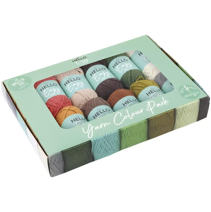 Tuva Hello Easy 12'li İplik Seti VINTAGE