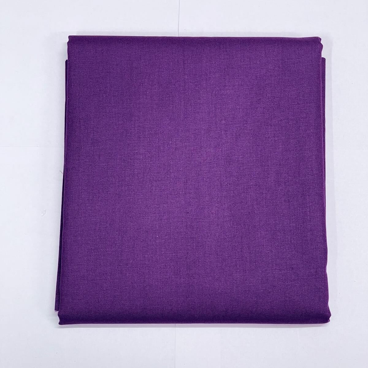 Poplin Pamuk Kumaş Düz Renk A 50x240cm Mor