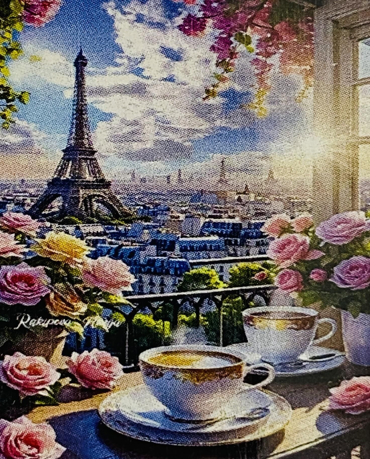 5D Yapışan Boncuk Mozaik Tablo 40*50 cm XQC86486