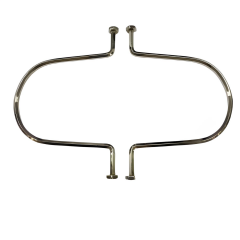 U Metal Çanta Sapı 15 cm vk4 03 Gümüş