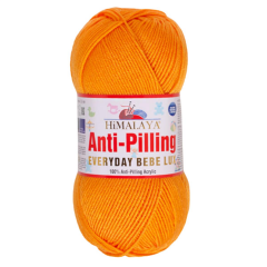 Himalaya Everyday Bebe Lux Lüks Anti Pilling El Örgü Bebek İpi 70456 Turuncu
