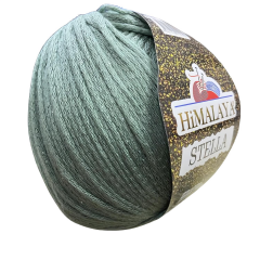 Himalaya Stella Simli El Örgü İpliği 100 gr 46014 Su Yeşili