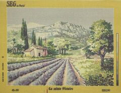 Seg Baskılı Goblen 929 241 La Sainte Victoine 45x60cm Tablo Pano
