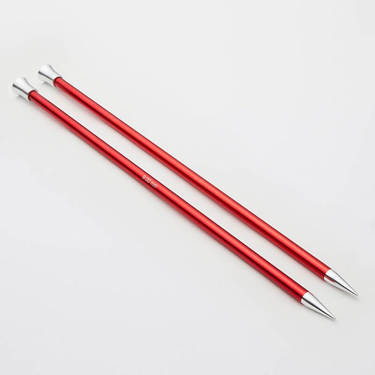 KnitPro Zing 40 cm Örgü Şişi Renkli Metal no 9 mm