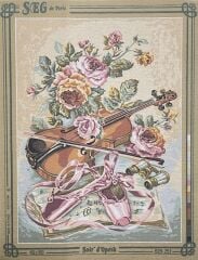 Seg Baskılı Goblen 929 251 Soir D'opera 45x60cm Tablo Pano