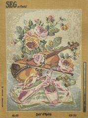 Seg Baskılı Goblen 929 251 Soir D'opera 45x60cm Tablo Pano