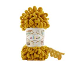 Alize Puffy El Örgü İpi İpliği Yünü 100 gr 111 MÜRDÜM