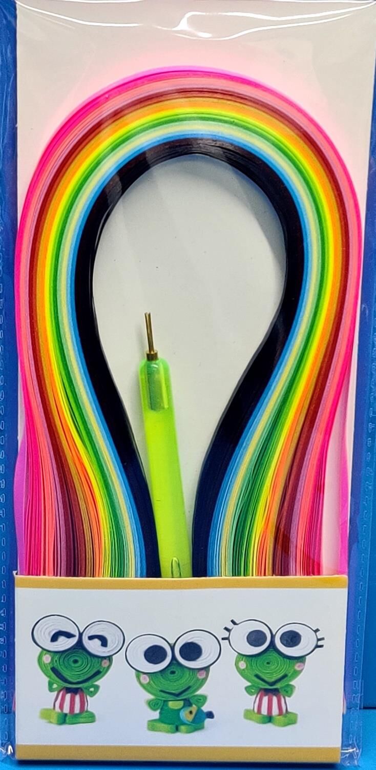 Quilling Seti 16 renk 40cm + kalem