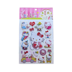 Sticker Seti Kabartmalı Hello Kitty CK