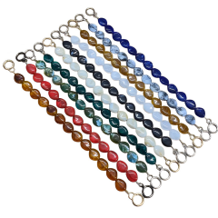 Akrilik Yassı Boncuklu Çanta Sapı 48 cm AL99