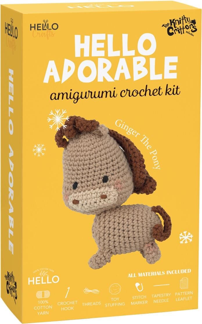 Hello Adorable Sevimli Amigurumi Kiti KC885