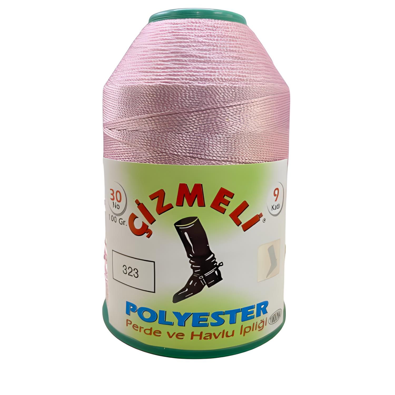 Çizmeli Polyester Perde ve Havlu İpliği No:30 100 gr