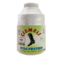 Çizmeli Polyester Perde ve Havlu İpliği No:30 100 gr