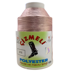 Çizmeli Polyester Perde ve Havlu İpliği No:30 100 gr 410 Azur