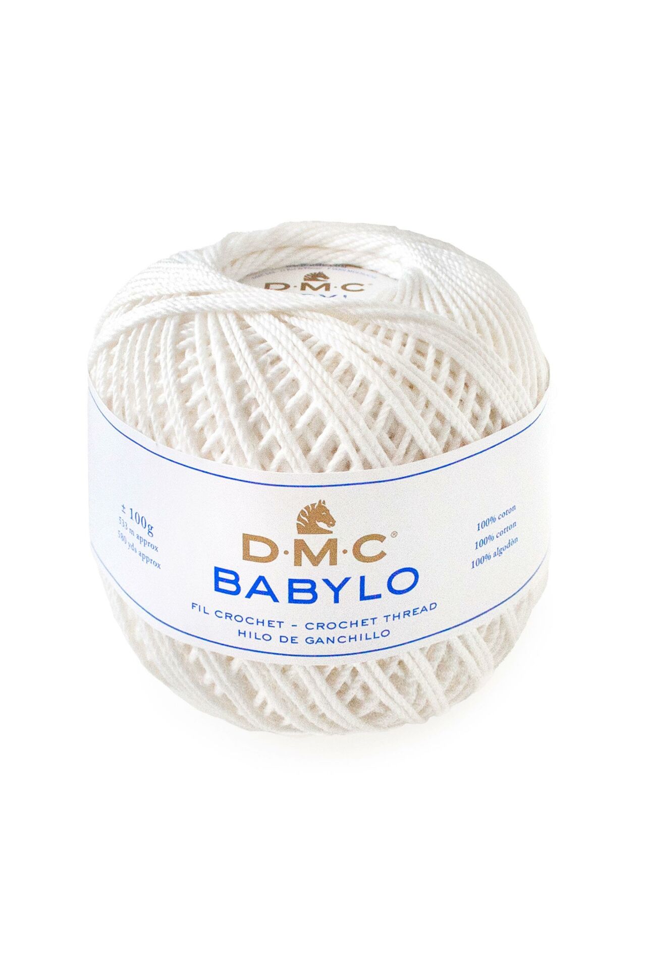 Dmc Babylo Dantel ve Ağ İpliği 100 gr No:20 Blanc