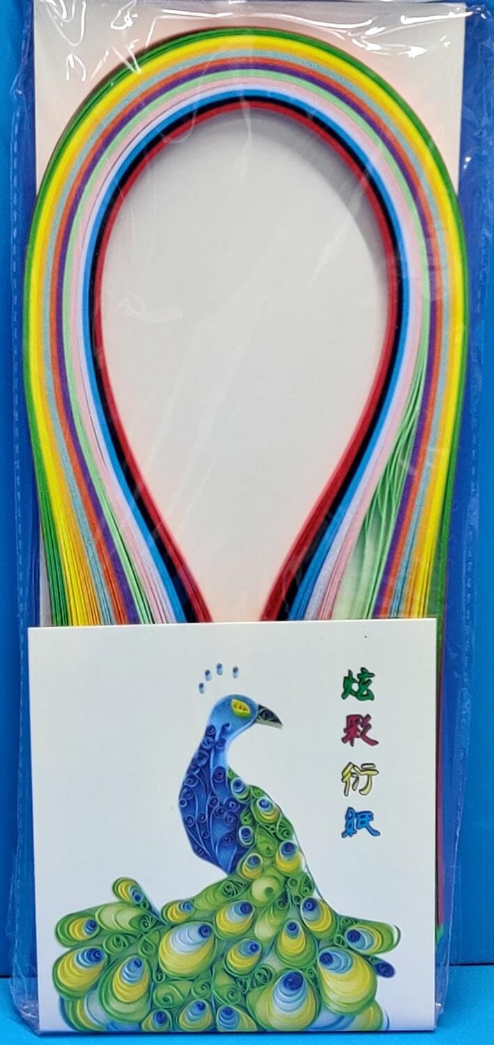 Quilling Seti 12 renk 53cm