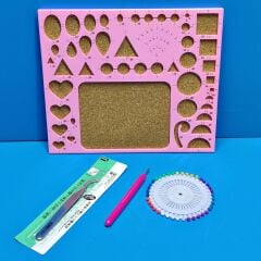 Quilling Şekillendirme Şablonu Seti