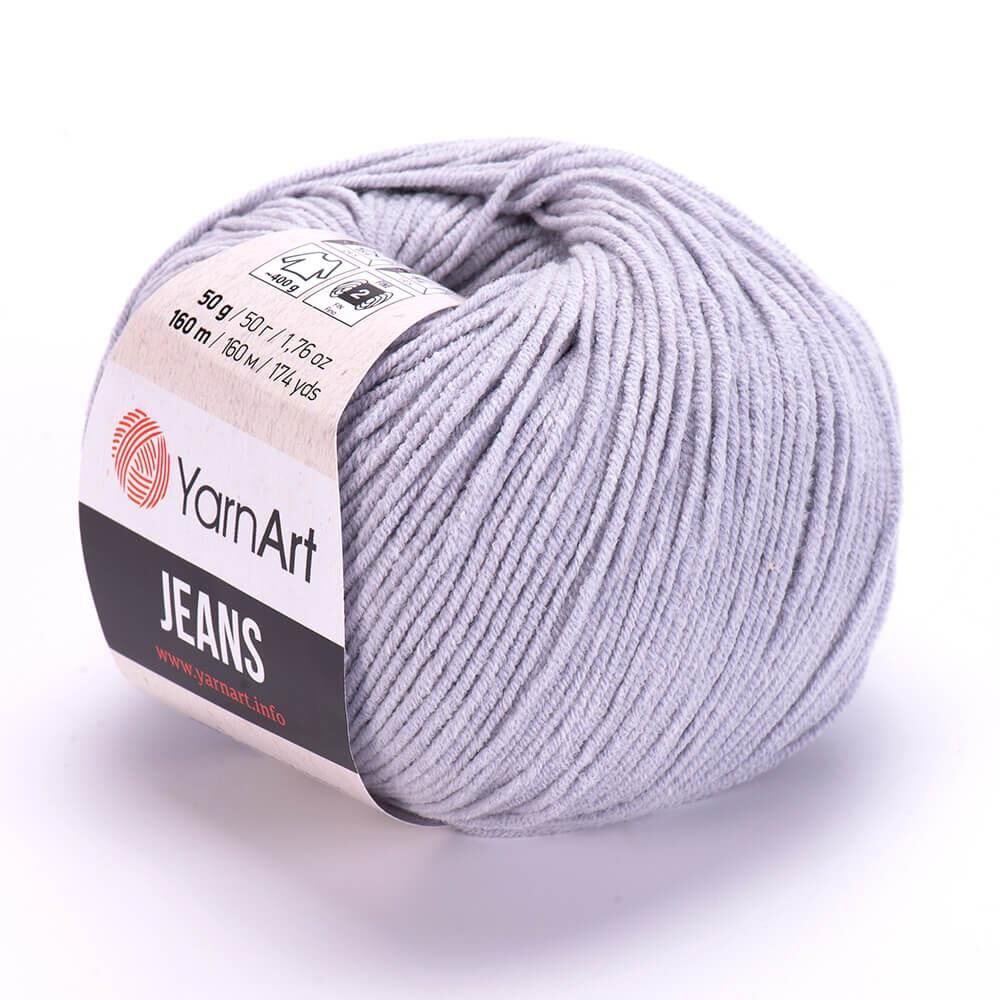 YarnArt Jeans 50gr Pamuk Cotton Amigurumi El Örgü İpi İpliği Yünü 80 Gri Lila