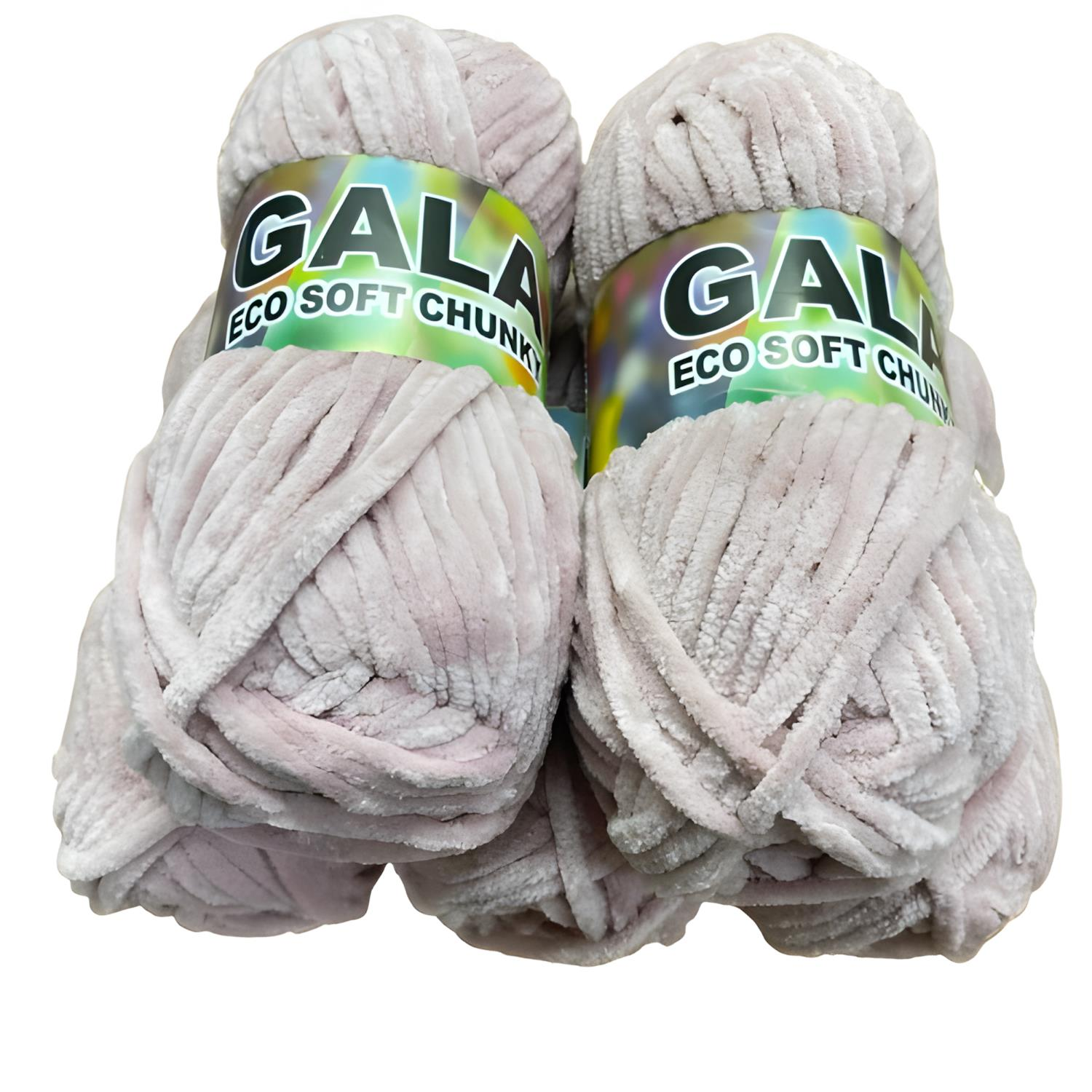 Gala Eco Soft Kadife Örgü İpi 5'li Set 500 gr 36 Açık Pudra