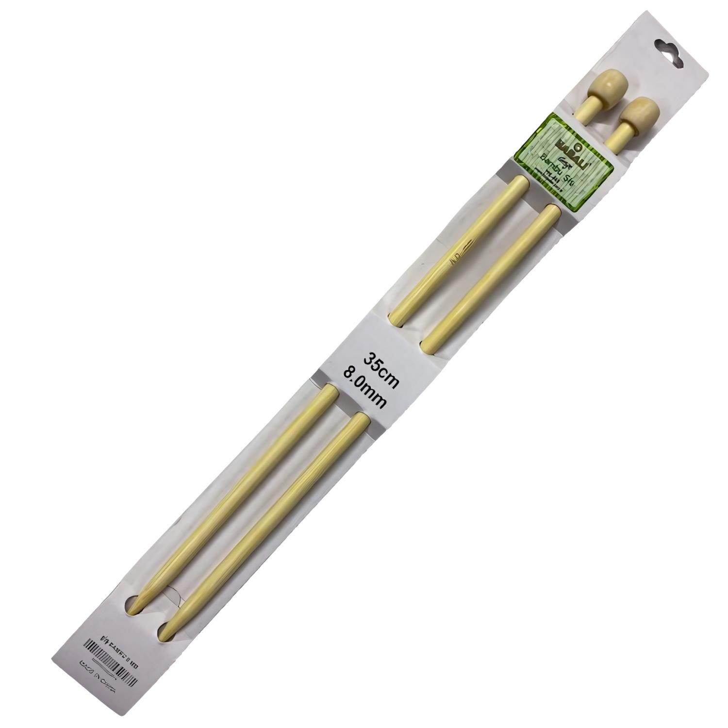 Yabalı Bambu Şiş 35cm YBL-349 no 8 mm