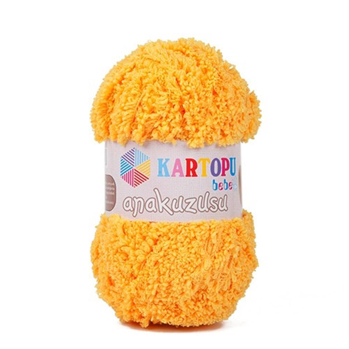 Kartopu Ana Kuzusu El Örgü İpi 100 gr K320 Sarı