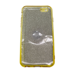 Iphone 6 Kılıf Simli Yüzüklü Silikon Stand Kılıf