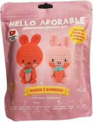 Hello Adorable Amigurumi Kiti - 2'li Set HC979