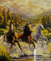 5D Yapışan Boncuk Mozaik Tablo 40*50 cm XQC87401