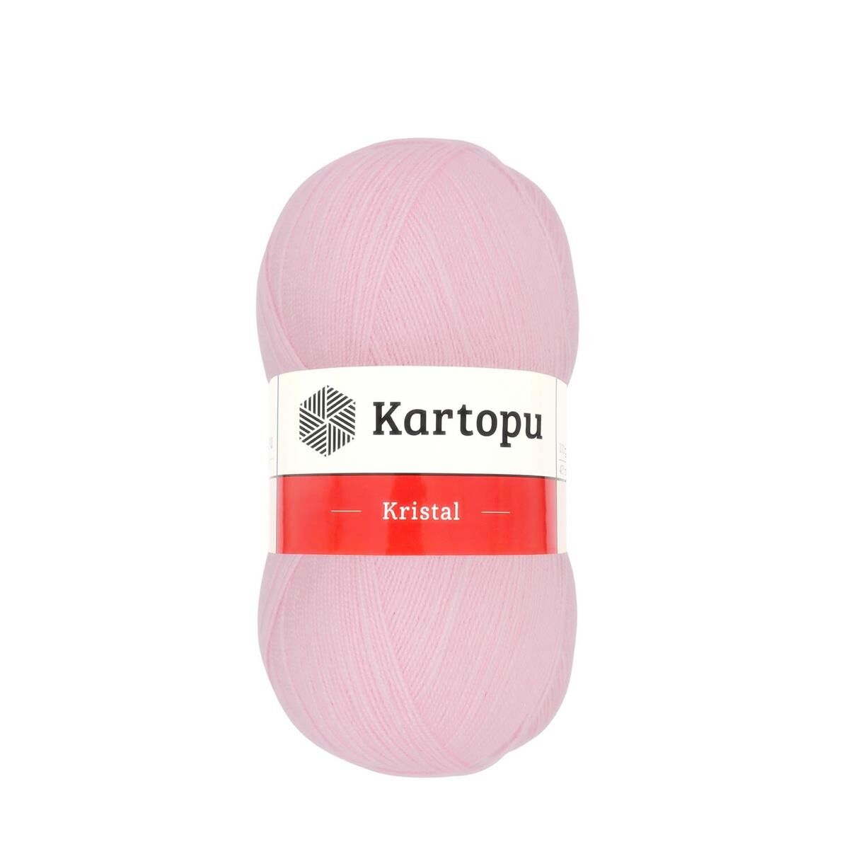 Kartopu Kristal Makina ve Lif Orlonu İpliği 100 gr K788 Toz Pembe