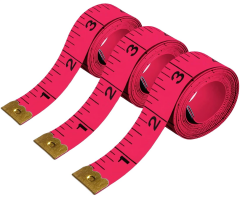 Tape Measure Mezura Mezure Mezro 150 cm zlt150 Fuşya