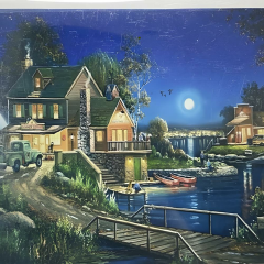 5D Yapışan Boncuk Goblen Mozaik Tablo Pano 40 x 50 cm 76352