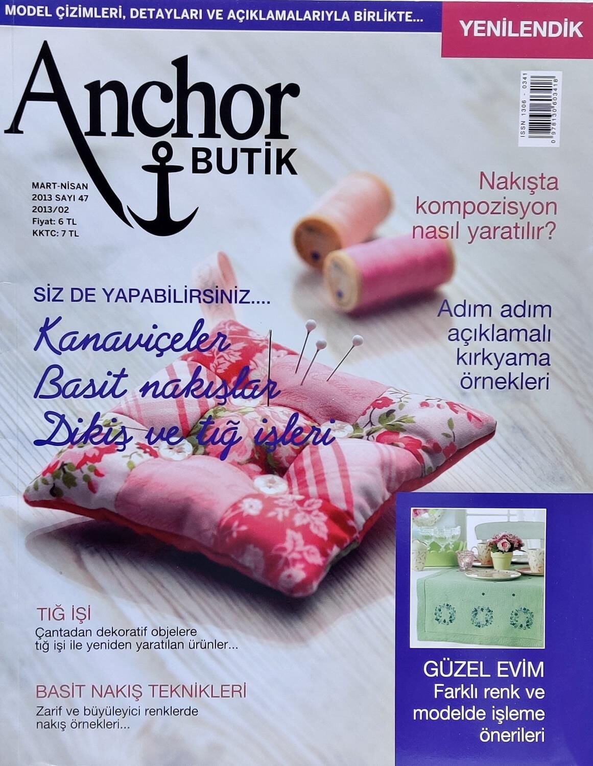 Anchor Butik Dergi 2013 Sayı 47