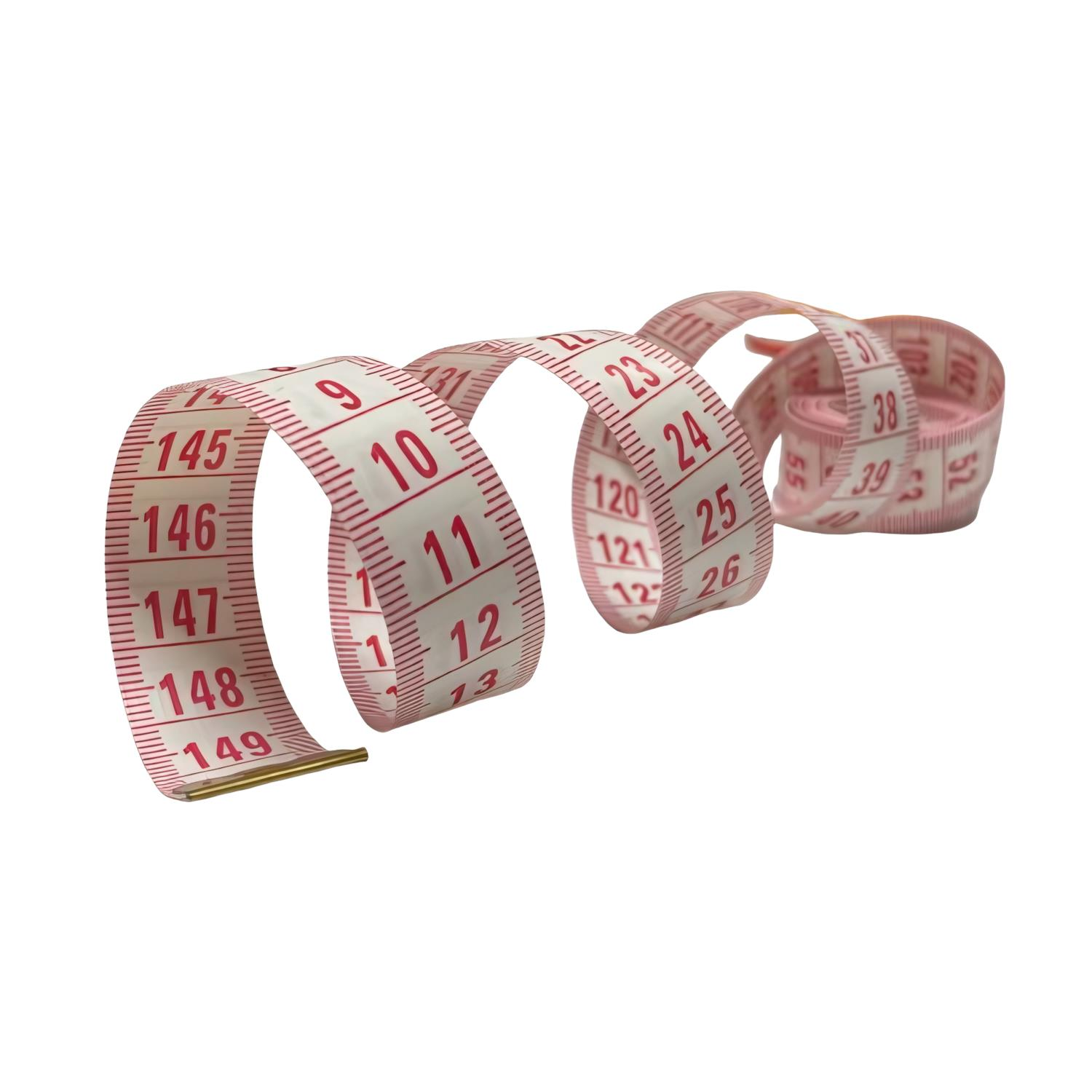 Tape Measure Mezura Mezure Mezro 150 cm zlt150 Beyaz Kırmızı