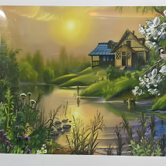 5D Yapışan Boncuk Goblen Mozaik Tablo Pano 40 x 50 cm 76831