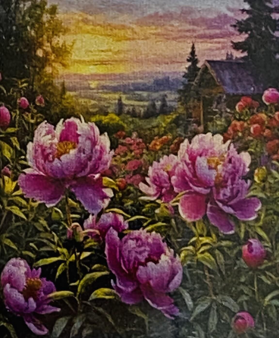 5D Yapışan Boncuk Mozaik Tablo 40*50 cm XQC87333