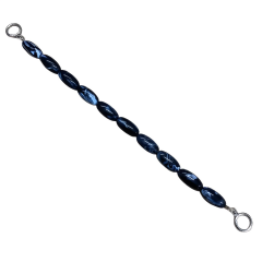 Akrilik Yassı Yuvarlak Boncuklu Çanta Sapı 48 cm AC17