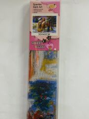 5D Yapışan Boncuk Mozaik Tablo 30*40 cm XQH89279
