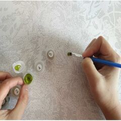 DIY Boyama Seti Dijital Baskılı Tuval Kit 40*50 w4333