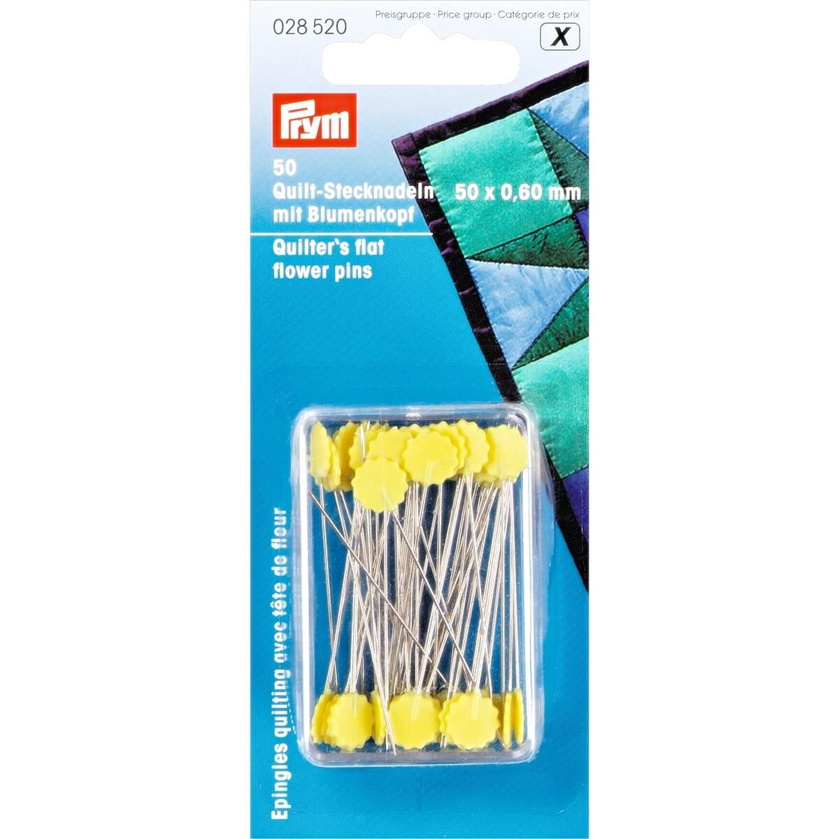 Prym Çiçek Başlı Eşarp ve Yorganlama İğnesi 028520