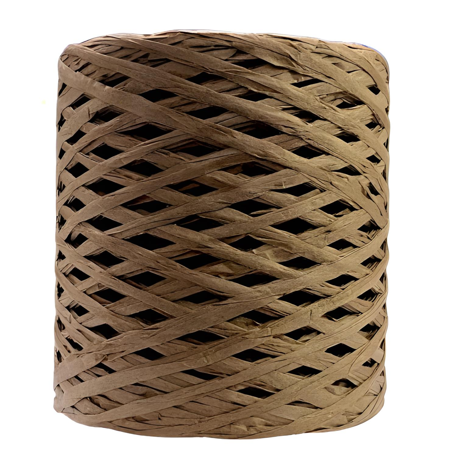 Elegant Natura Raffia Rafya Şapka Çanta Kağıt İp 100 gr RFX100 L303 Vizon Hasır