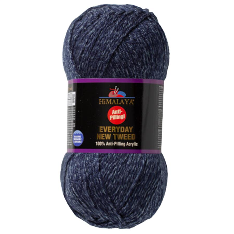 Himalaya Everyday New Tweed El Örgü İpliği 100 gr 75109 Lacivert