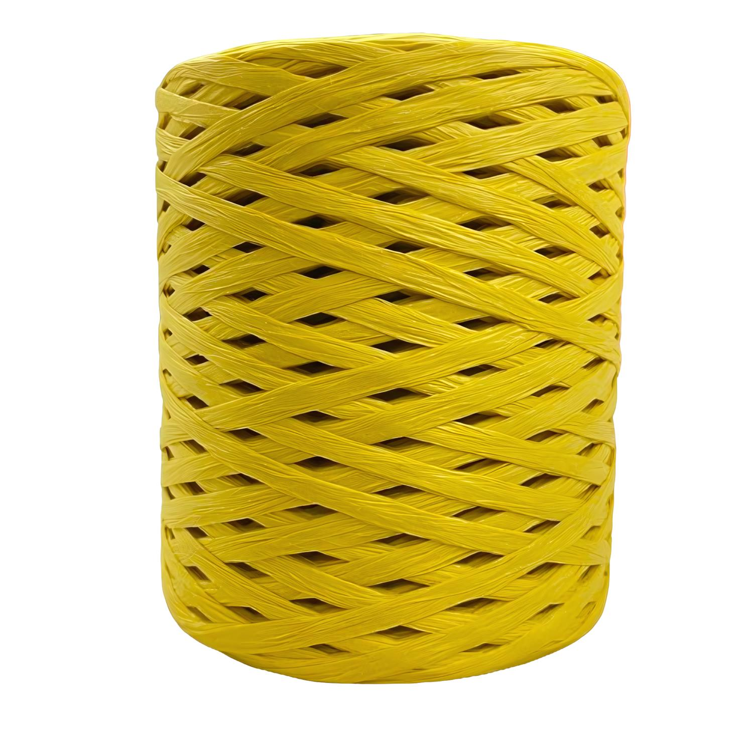 Şık Raffia Rafya Şapka Çanta Kağıt İp 200 gr YZS200 G59 Sarı