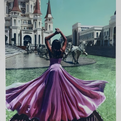 5D Yapışan Boncuk Goblen Mozaik Tablo Pano 40 x 50 cm 77555