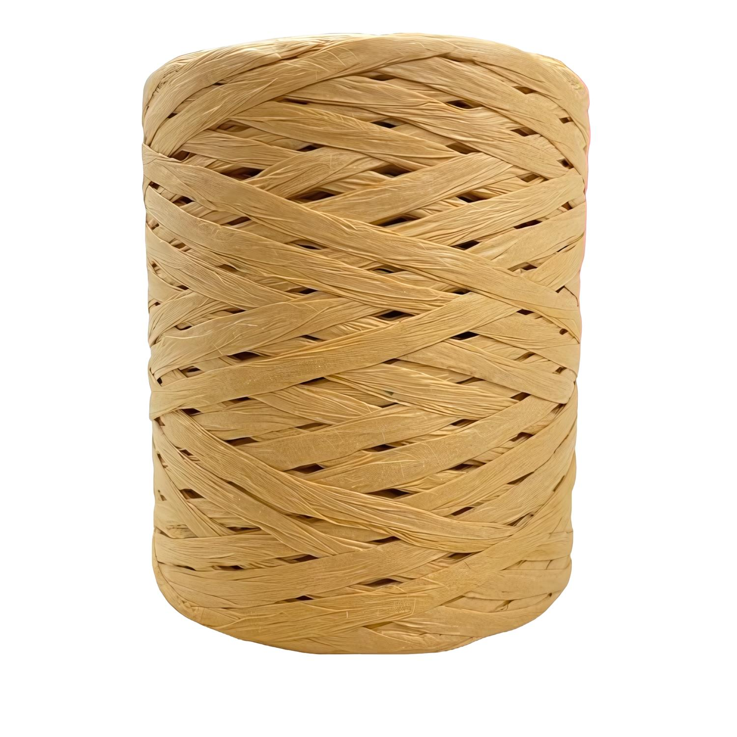 Şık Raffia Rafya Şapka Çanta Kağıt İp 200 gr YZS200 G70 Tatlı Hasır